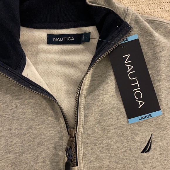 Nautical Quarter Zip (brand new with tags) - Picture 2 of 3